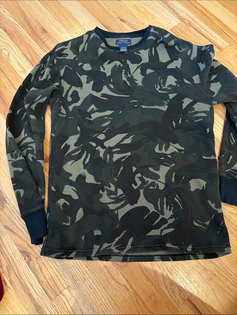 Polo Ralph Lauren Camouflage Waffle-Knit Long Sleeve